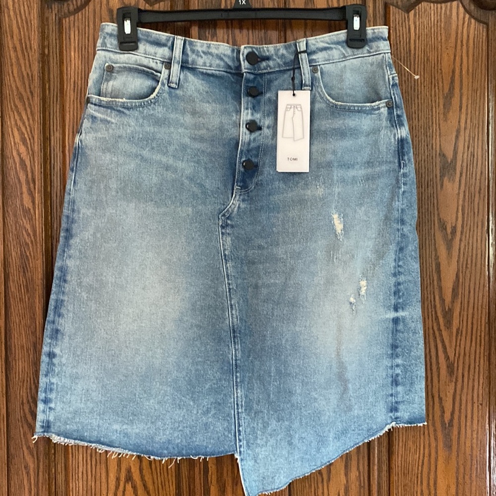 Woman jeans skirt